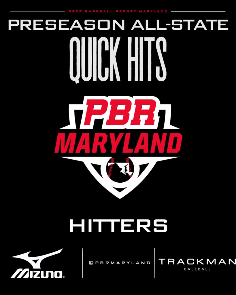 PrepBaseballMD's tweet photo. 🚨 MD Preseason All-State 🚨

📋 Quick Hits: Hitters

An in-depth compilation of offensive standouts from our #MDPAS1 and #MDPAS2 

Who stood out at the dish? 🧐👇

🔗: https://t.co/ZXcldHcPXV https://t.co/VJGHDh2EZB