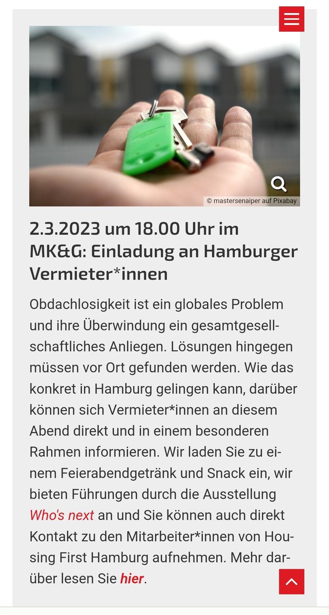 CorneliaSpring3's tweet photo. #HousingFirst Hamburg sucht dringend Vermieter! Das Prinzip: Zuerst eine eigene Wohnung, dann alle weiteren Unterstützungsmaßnahmen - bedarfsgerechte professionelle Hilfen, um die Probleme zu bewältigen, die zur #Obdachlosigkeit geführt haben. Kommt zum Infoabend der @DiakonieHH https://t.co/d7sLxdMIyr