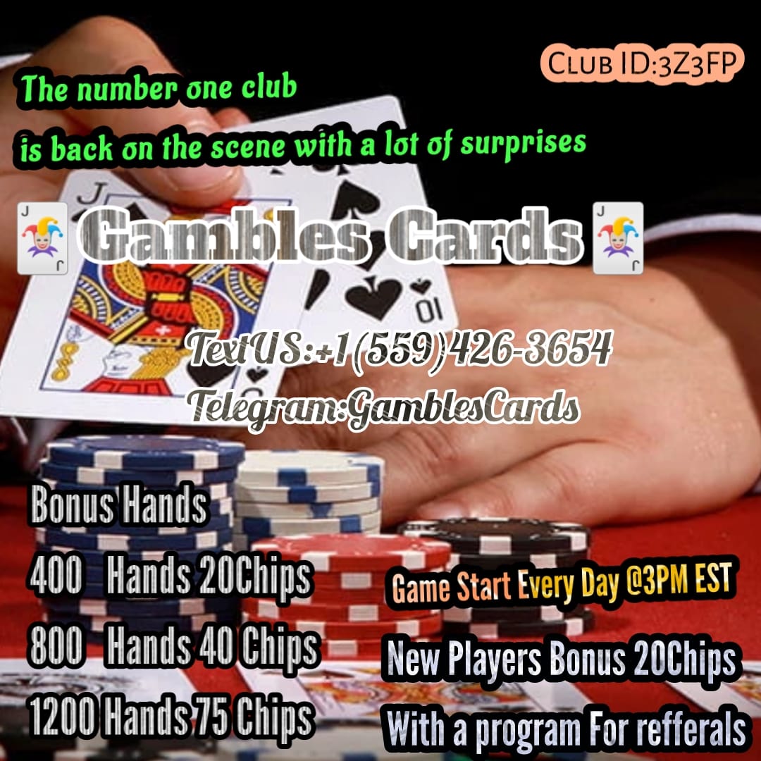 🔥Special Announcement🔥
🔝Free Roll Friday <a href="/3PM/">Sexual GIF</a> EST🔝 
Top 3 Every Week Had 
🤑30Chips Under 500 Hands 🤑
🤑50 Chips over 500 Hands🤑 
🔥New Players First deposit Had a 30% Bonus 🔥
😎Instant Payouts 😎
⬆️For More Information Text Us :+1(559)426-3654⬆️
