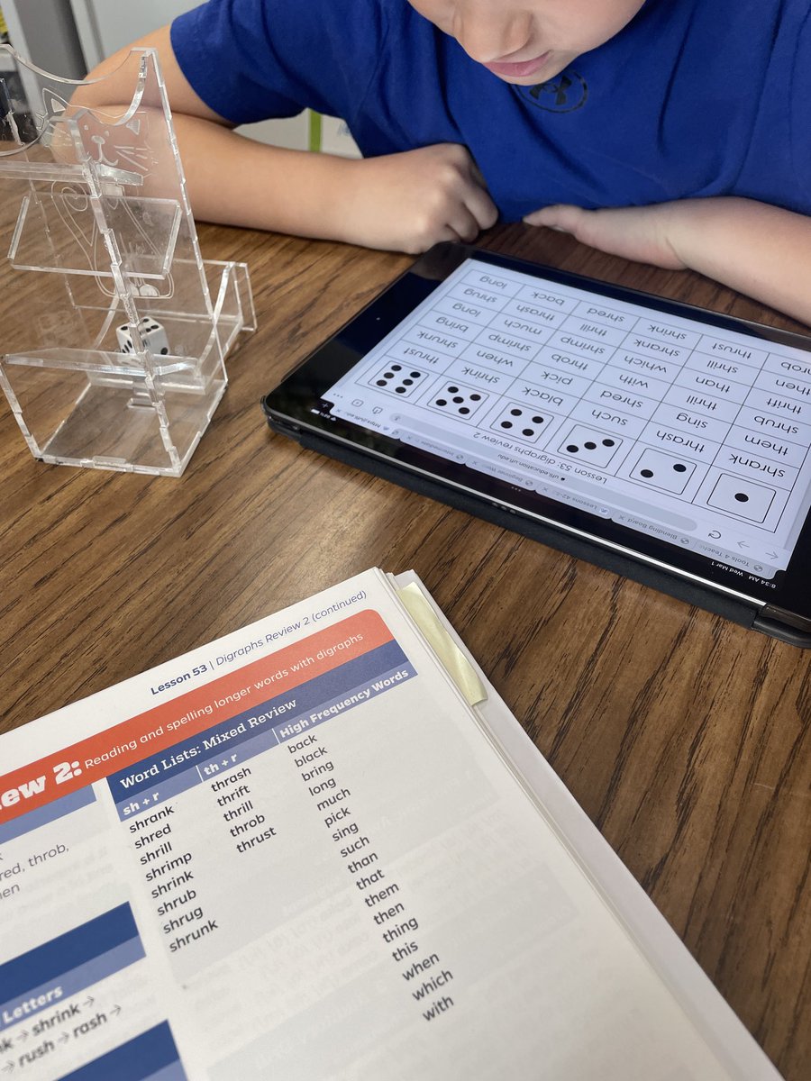 Starting the day off with ⁦<a href="/UFLiteracy/">UF Literacy Institute</a>⁩ Foundations Digraph review in Title 1 #mepoclassroom