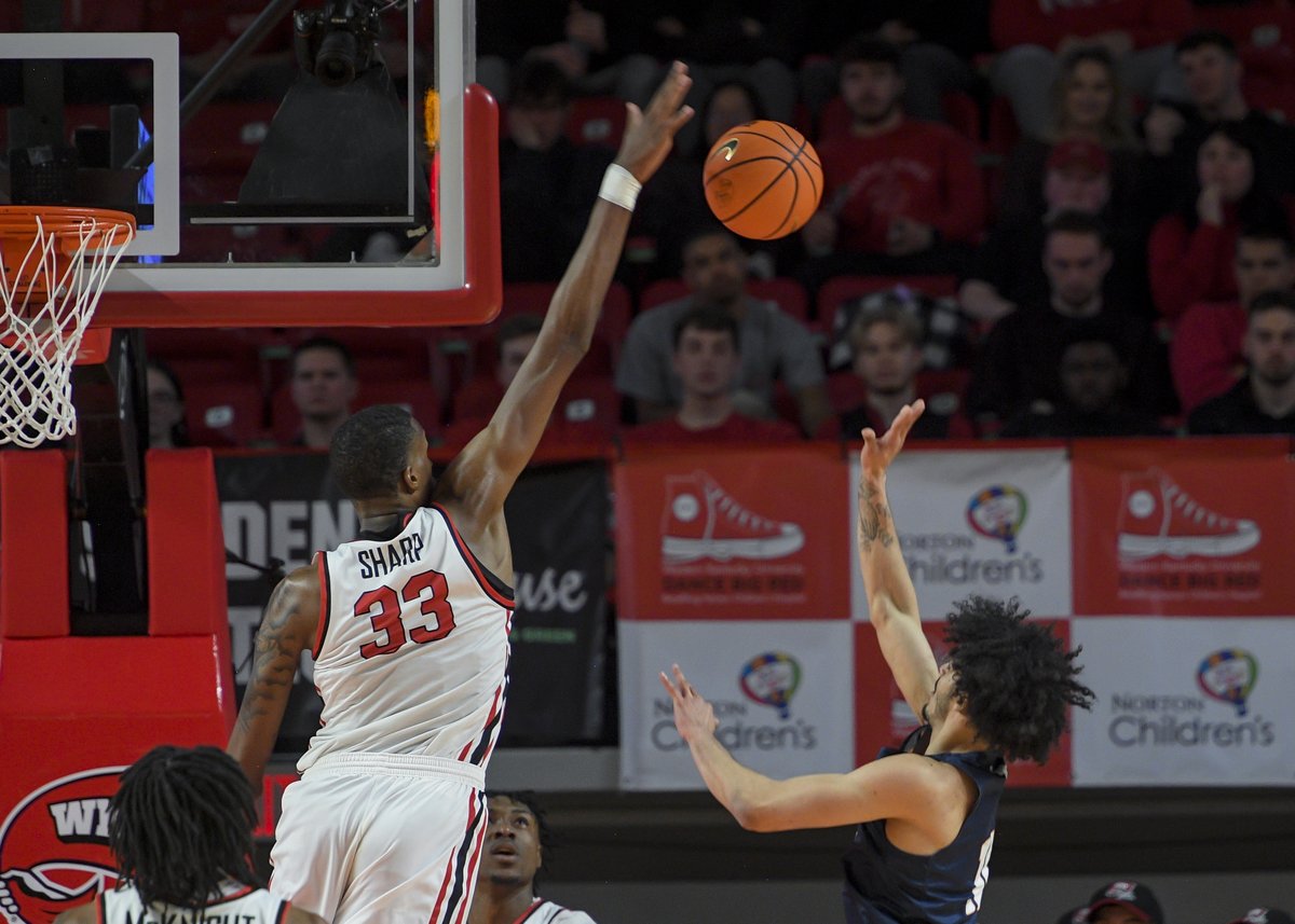 WKUStatsInfo's tweet photo. Sharp has 24 more blocks than anyone else in the country and his average is an entire block higher than every other guy.

His average is more than what 86% of DI teams are averaging. His total blocks are more than what 82% of teams have.

𝟏𝟐𝟏 𝐛𝐥𝐨𝐜𝐤𝐬
𝟒.𝟑 𝐩𝐞𝐫 𝐠𝐚𝐦𝐞 https://t.co/foFpllnn9M