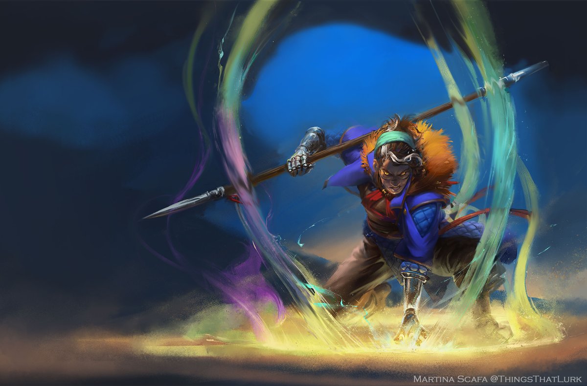 ThingsThatLurk's tweet photo. @NekroXIII Hi! I'm Martina, I paint fantasy art https://t.co/pNiEOl3jop
