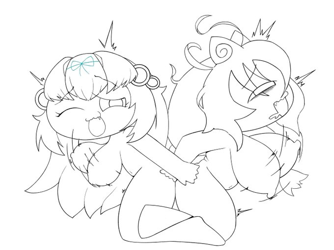 進捗…
イラスト集の一部 