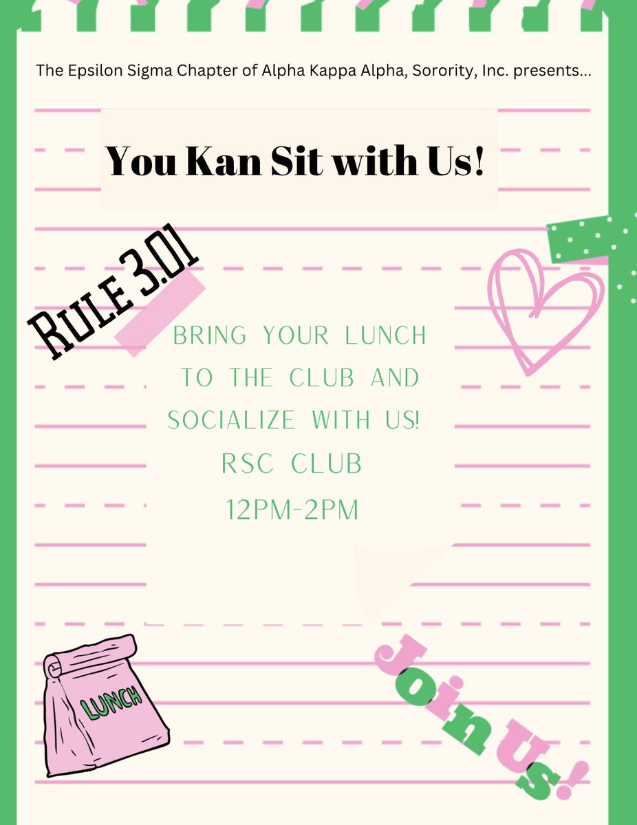 Kome sit with us in the club TODAY 12-2p!💗💚