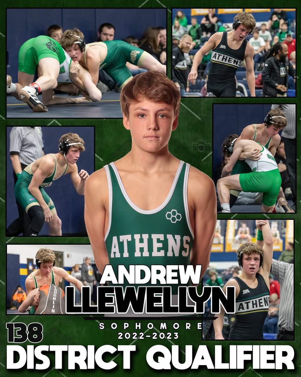 TrishaSmathers's tweet photo. Good luck Athens Wrestling this weekend at the boys D2 District. Photos added of our 4 qualifiers out of 7 (2/3) @ACSD_Athletics https://t.co/1taB6FCAUu