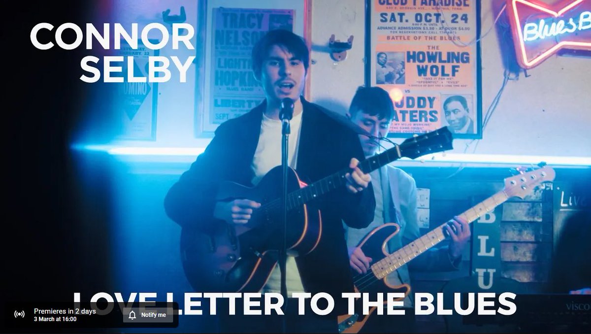 The video for the 4th and final single of the deluxe edition of my album drops on Friday. 

Be sure to set a reminder on youtube to watch the premiere of the video here- youtu.be/f5PEo4KdOto