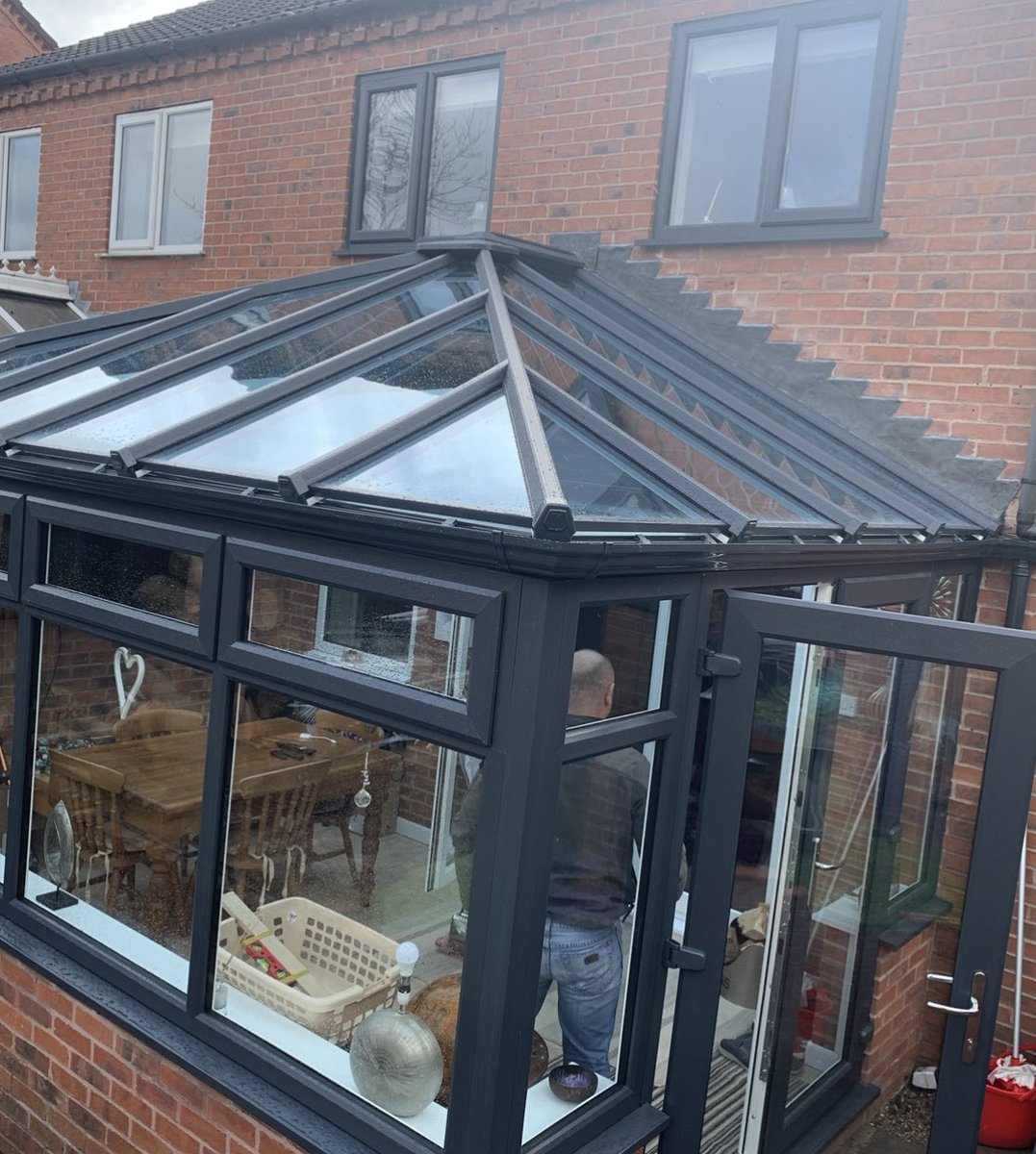 Smartglazeuk's tweet photo. Quality Glass roof installation at Codnor park by the team. https://t.co/lkv04UhsET