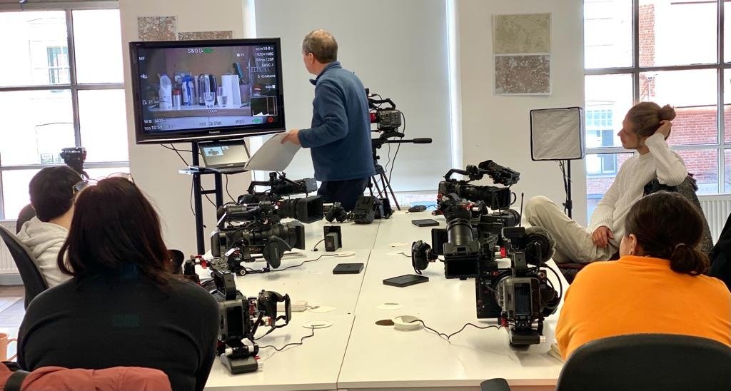 Great in-house training session today, giving a some of our production teams a comprehensive introduction to <a href="/sonyproeurope/">Sony | Professional Europe</a>'s FX6 camera 🎥

Invaluable knowledge and input from <a href="/stokeymowie/">Mark Stokes</a>, Matt Scatchard and Neil Thompson 🤩