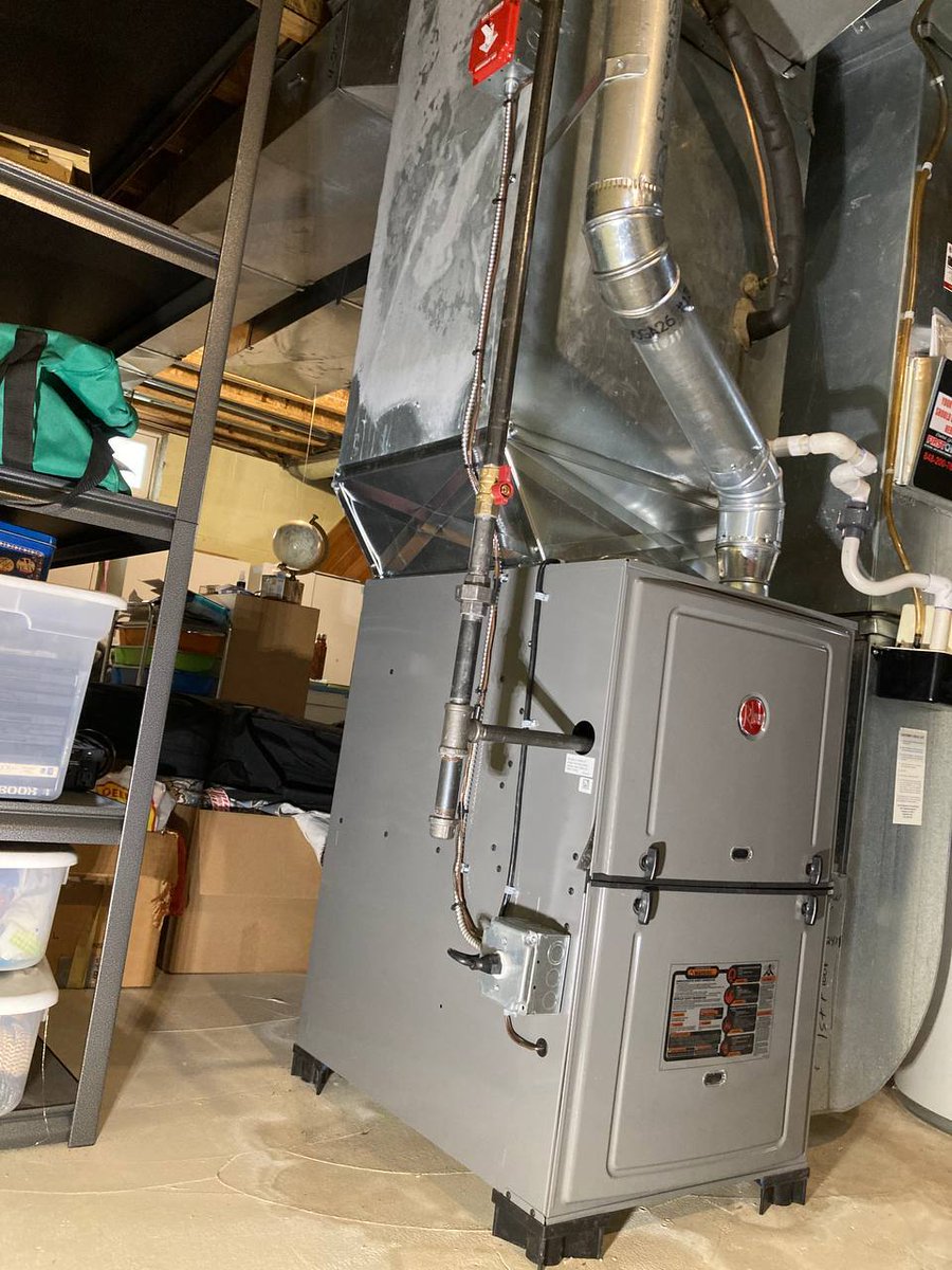FirstChoice_NJ's tweet photo. The family in Old Bridge is very happy with the new furnace that Joey and Jamie installed. Check out the before and after of the furnace swap! #hvac #hvaclife #comfort #firstchoice #homeservice #service #hardwork https://t.co/pbPy1tr20E