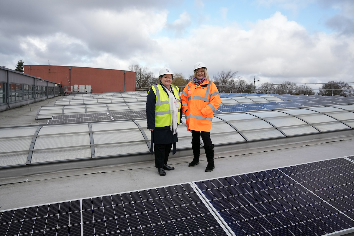 New energy saving systems at Kirkby Leisure Centre are among the latest schemes marking 3 years since we declared a Climate Emergency. Works like this are vital if we're to reduce emissions from our buildings & services to net zero by 2040 orlo.uk/wRe2q