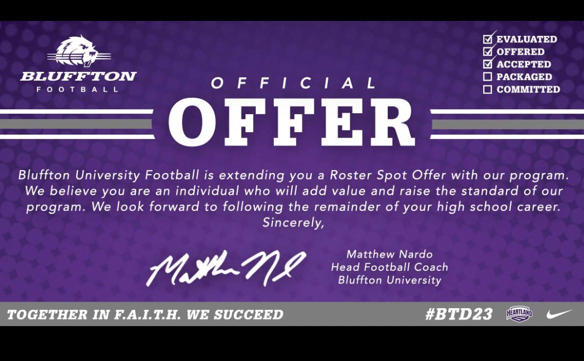 Anthony Kilmon (@anthonykilmon) on Twitter photo After a great a conversation I am blessed to receive my 2nd official offer from <a href="/BlufftonU/">Bluffton University</a> <a href="/coach_shank05/">Christopher Shank</a> After a great a conversation I am blessed to receive my 2nd official offer from <a href="/BlufftonU/">Bluffton University</a> <a href="/coach_shank05/">Christopher Shank</a>