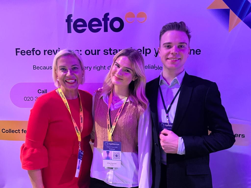 Feefo_Official's tweet photo. We had a great time yesterday at @Travolution European Summit, with our CEO, Tony Wheble, taking to the stage to discuss how travel firms can use tech to operate more sustainably. Thanks to everyone who dropped by our stand and @Travolution for hosting a fantastic event https://t.co/8iS3lQrezn