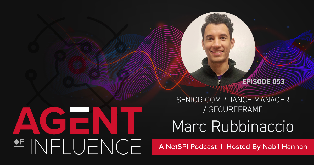 NetSPI's tweet photo. Prepare for PCI DSS 4.0 changes with @secureframe’s Marc Rubbinaccio in the latest @AgntOfInfluence. Key changes to expect include:
➡️ Stricter MFA
➡️ Stronger password security requirements
➡️ and more!
Uncover the rest: https://t.co/OVSl3gUDyr
#PCIDSS #agentofinfluence https://t.co/ecRe6NLMx3