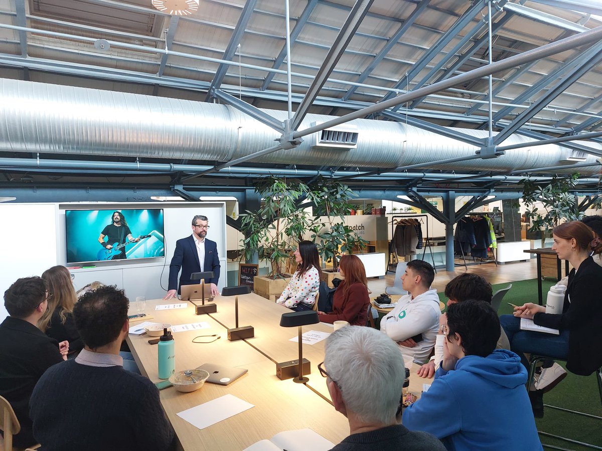 Lunch and Learns are back at @dogpatchlabs. Great to have our expert workshops for community members back up and running.