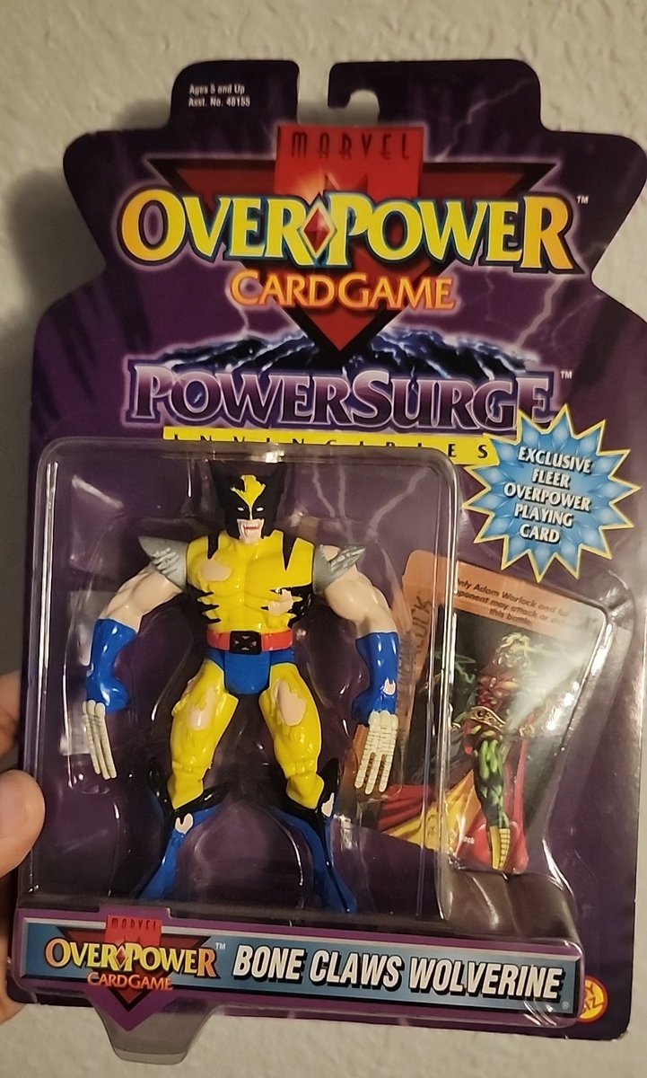 Apollokid3000's tweet image. #WolverineWednesday
#Overpower
#Toybiz
#KayBeeToys
#Xmen