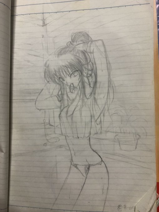 #同じ人が描いたとは思えない絵を貼る
だいたい25年前 