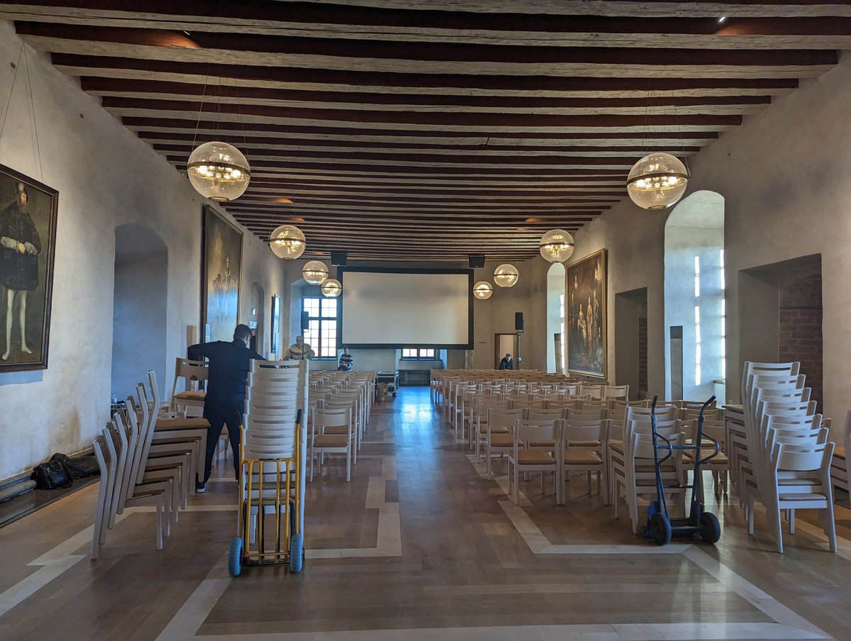 The preparations are going well #dotnetcastleconf