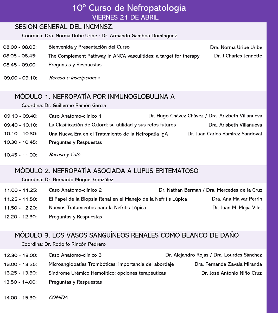 Meyaix's tweet photo. Les dejo la actualización del folleto del Curso de Nefropatología 2023 (Viernes 21 y Sábado 22 Abril 2023) de México en el @incmnszmx pero con OPCIÓN VIRTUAL... Ahora tenemos la opción de inscripciones para Latinoamérica mediante Paypal en el enlace https://t.co/hI3oSIyfMP  1/2 https://t.co/yTk8y7w1El