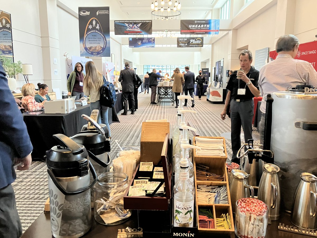 Good morning! Grab some coffee and breakfast and join us for the final day of #NSRC2023.