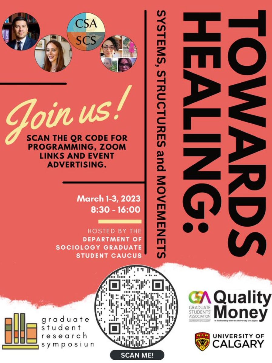 UCalgarySGSC's tweet image. It&apos;s officially here! 
Day 1 of the graduate student research symposium begins TODAY at 8:30am MST. 

You can find zoom information here for each day here: jay-cavanagh.com/events-project…