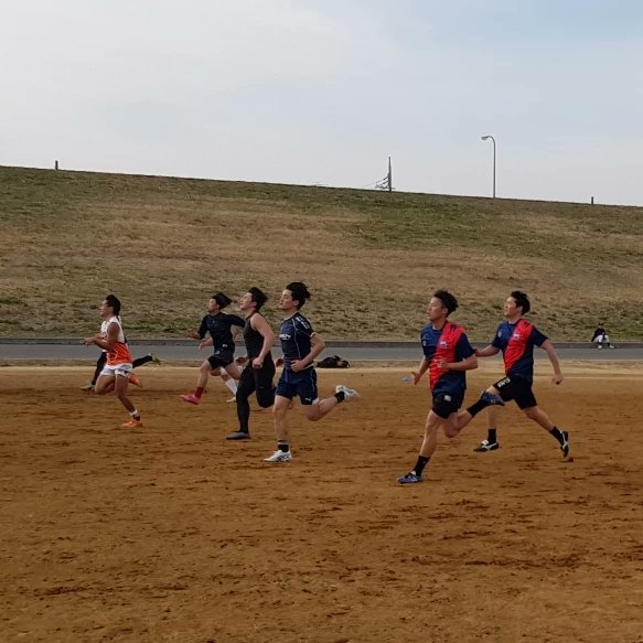 Japan_AFL's tweet photo. First training of 2023 💪 

2月19日(日)に2023年初の練習を行いました！
最初から最後までいっぱい走って、初回にしてはかなりハードなメニューでした💦

#オーストラリアンフットボール #日本代表 https://t.co/DZsZ29KtST