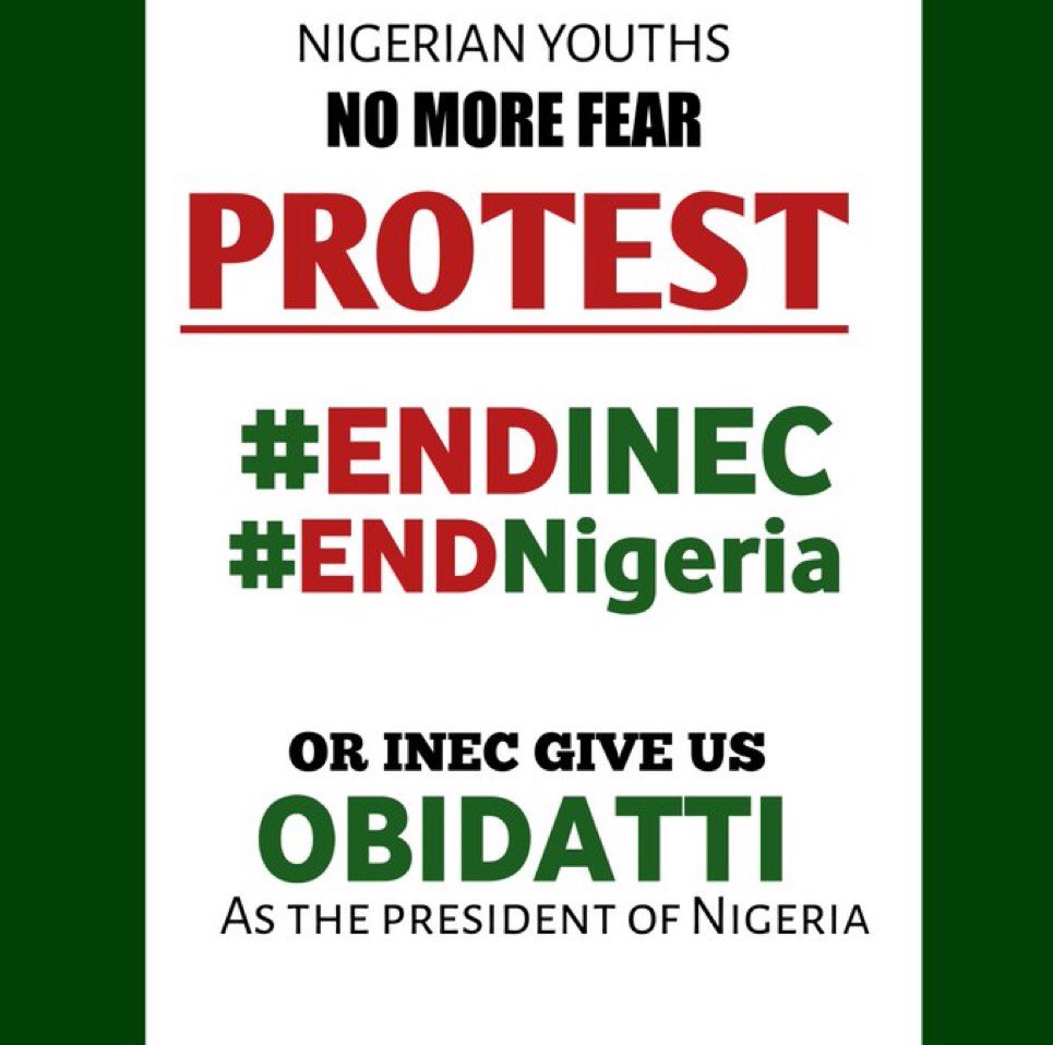 AbrahamUtaji's tweet photo. Say no to rigging we want our obi as our ruler https://t.co/NEQ47ovXLB