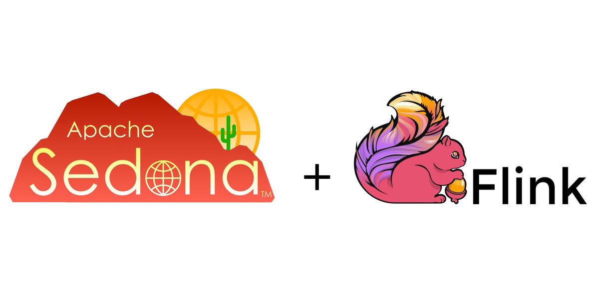 Can Apache Sedona work with Apache Flink? 

The short answer is YES! 
Apache Sedona can be used with Apache Flink to perform geospatial processing operations on streaming data. Details in a 🧵👇🏽

#geospatial #streamprocessing #apachesedona #apacheflink #bigdata #gischat