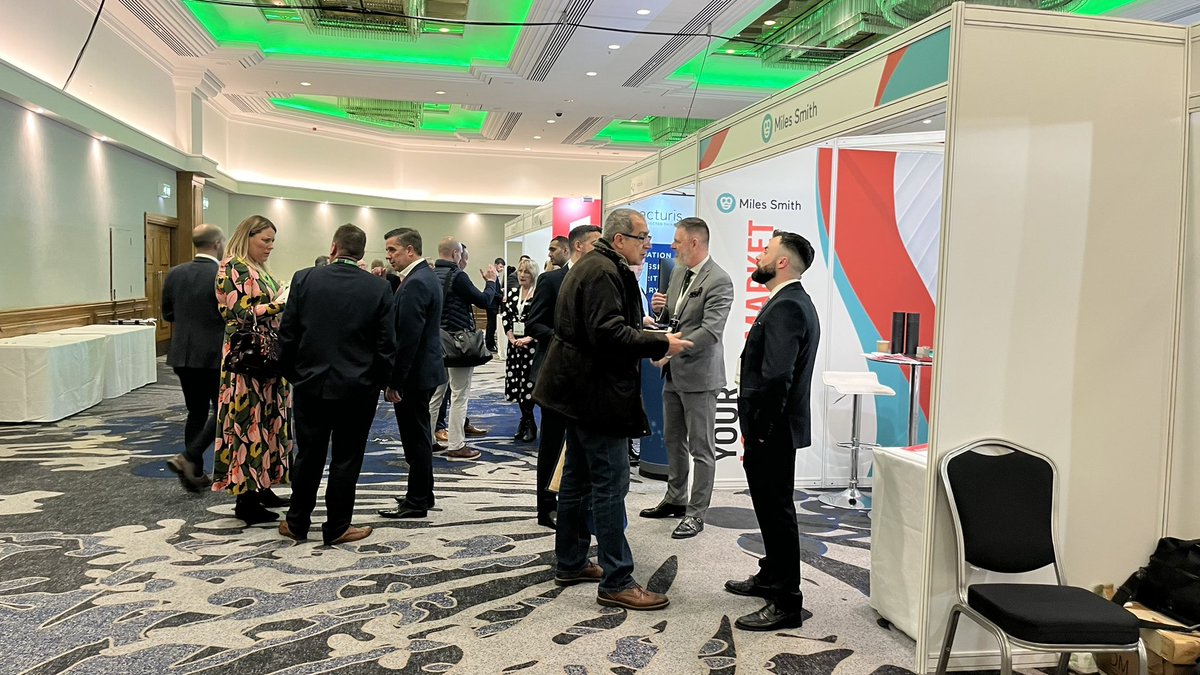 Our exhibition hall is buzzing with activity as we strive to beat the £36m traded at last year's conference. Think we can get there? #bravoconference23