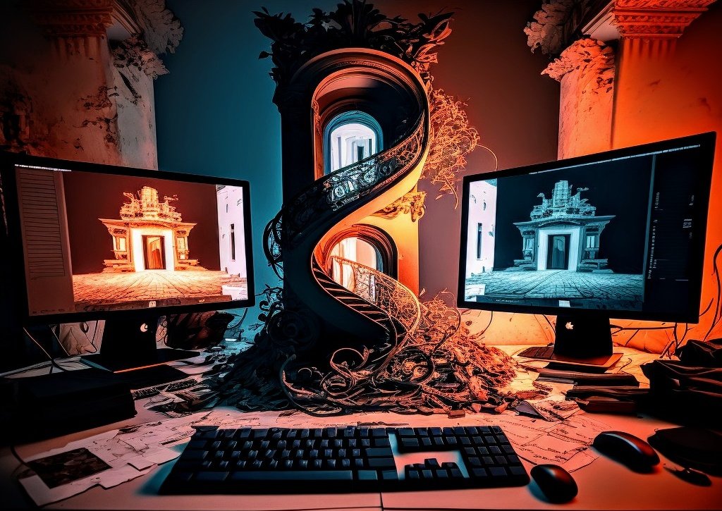 TransAlchemy's tweet image. Overworld mid-Journal 
#Midjournal #Midjourney

The endless wasn&apos;t just a world with funky architecture. That&apos;s easy. I wanted to build a persistent, consistent universe. 

Another objective was designing something, you can&apos;t just prompt straight to it. So naturally I started…