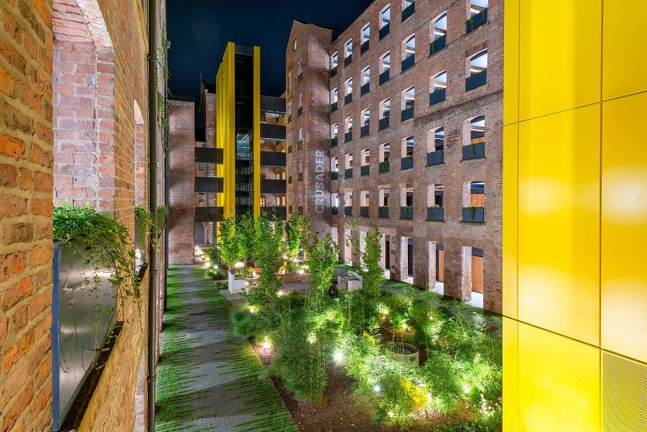 The final nomination in our Building of the Year Awards is Crusader.

A £50m conversion of a 200-year-old mill, Which is Capital&amp;Centric’s cornerstone development in Manchester’s Piccadilly East neighbourhood.

Read more about the building here: gmchamber.co.uk/news-opinions/…