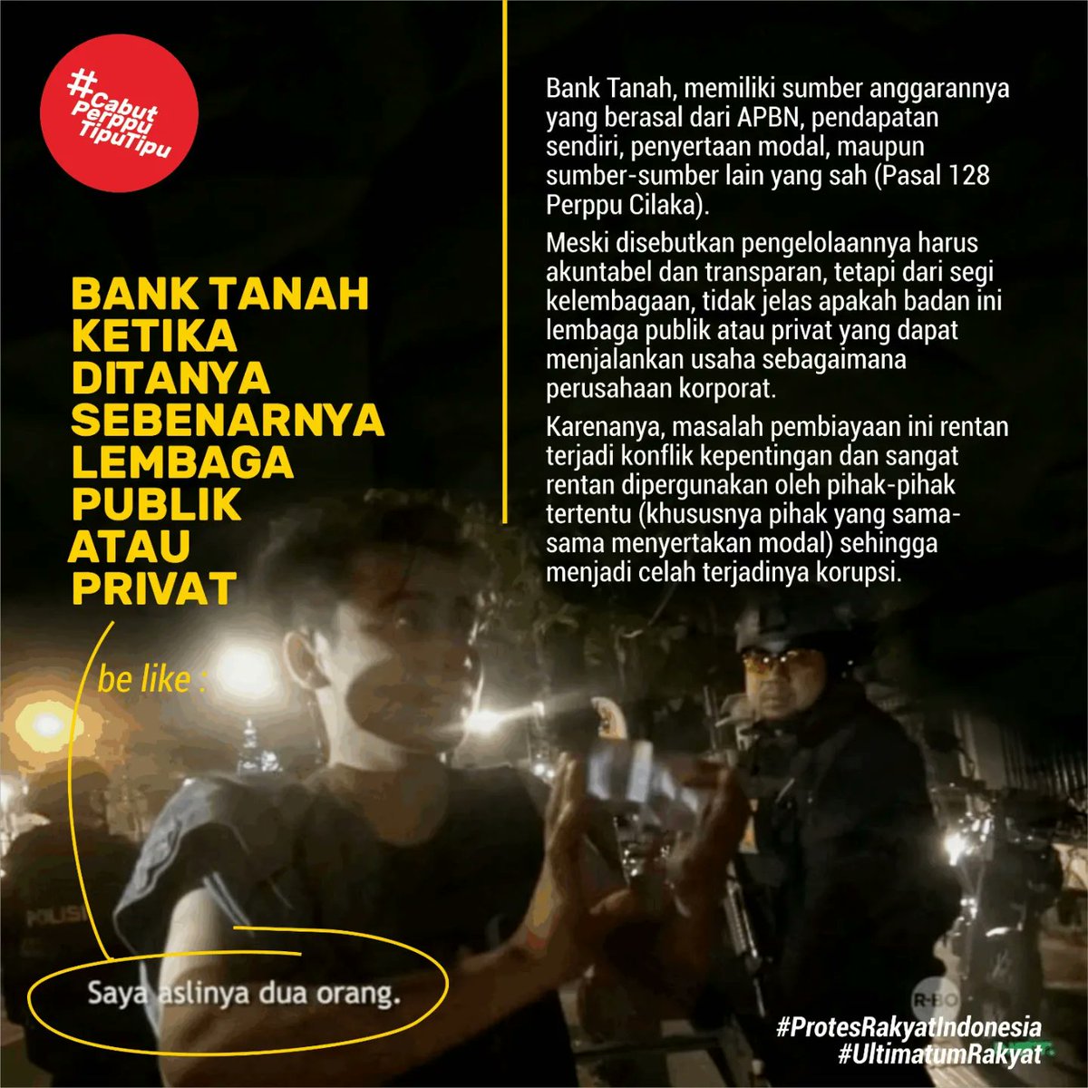 surtydhiza's tweet photo. VOC Versi Indonesia.....bukan pewaris, bukan juga pengelola secara turun temurun tapi bisa menjadikan lahan-lahan yang ditetapkan tak bertuan menjadi asetnya.
#CabutPerppuTipuTipu https://t.co/2z8ZrHCjxp