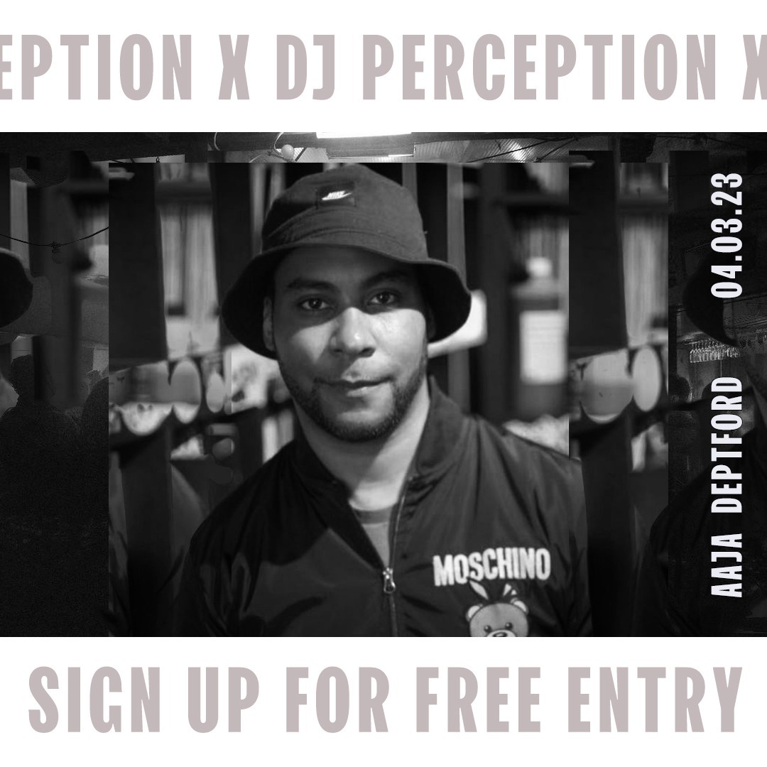 For the final reveal of our upcoming party this Saturday, we are incredibly excited to welcome the one and only DJ Perception. The South London Garage specialist and crowd favourite will be serving soulful as well as dark sounds from the UKG realms. Free tickets in our bio.