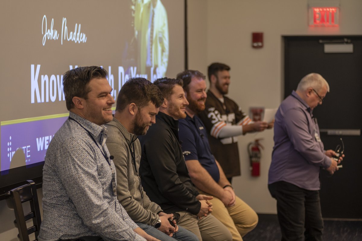 What a great way to KICK off this year with our Annual Welty Meeting held at the Pro Football Hall of Fame! #weltyway #annualmeeting #thinkwelty