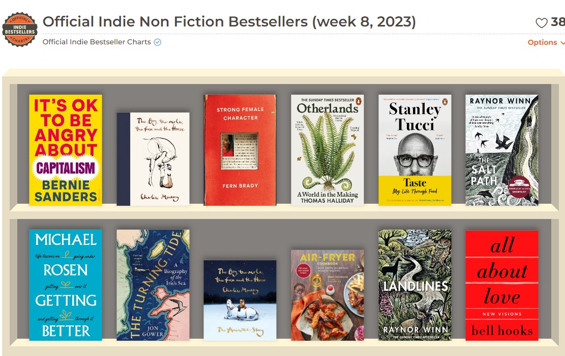 HarperNorthUK's tweet photo. Congratulations to @JonGower1 for being an indie non-fiction bestseller! 
The Turning Tide: A History of the Irish Sea, is out now. https://t.co/bcVqzjvWaO