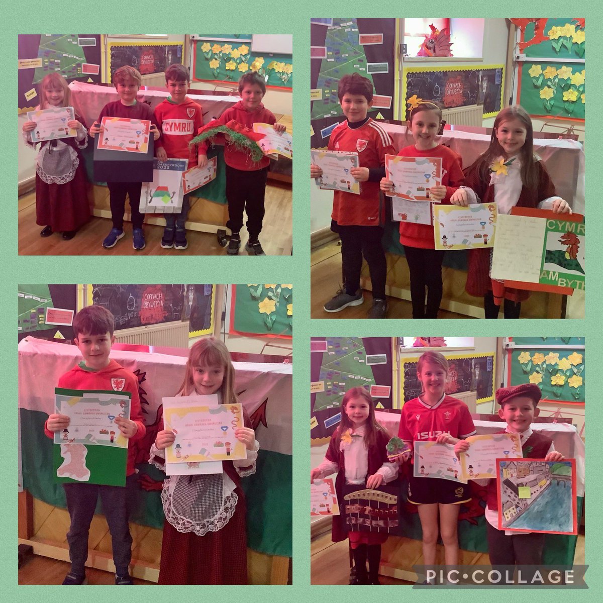 YsgolGwenllian's tweet photo. Enillwyr Cystadlaethau Celf a Llawysgrifen Eisteddfod yr Ysgol 2023! ✏️ 🖼 🏴󠁧󠁢󠁷󠁬󠁳󠁿👏

Winners of the 2023 School Eisteddfod Art and Handwriting Competitions! ✏️🖼🏴󠁧󠁢󠁷󠁬󠁳󠁿👏 https://t.co/LPJ2uy7Wpz