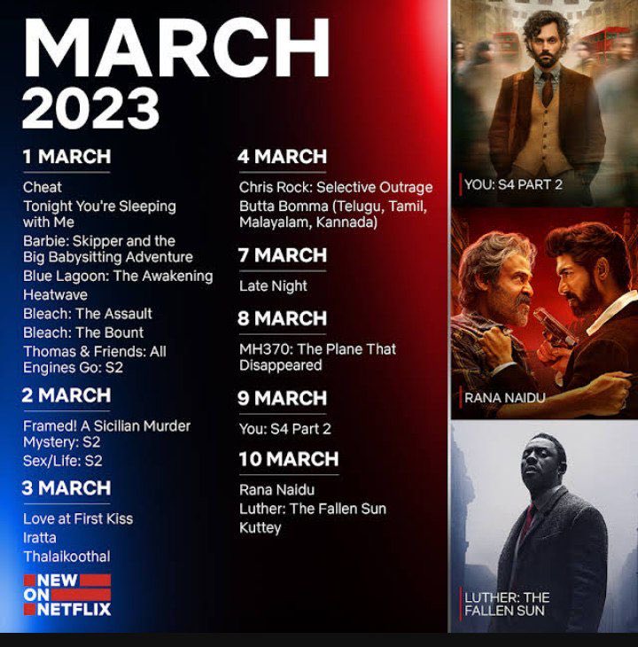 What's Coming to Netflix in March 2023 - What's on Netflix