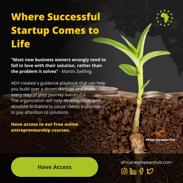 afrieuropeanhub's tweet image. At AEH, the team nurtures and steers your new ideas to create out-of-the-box solutions for peoples’ needs, wants, and problems. And it enables you to create opportunities for other African entrepreneurs.
Learn more about AEH:africaneuropeanhub.com
#startup #seedaccelerator