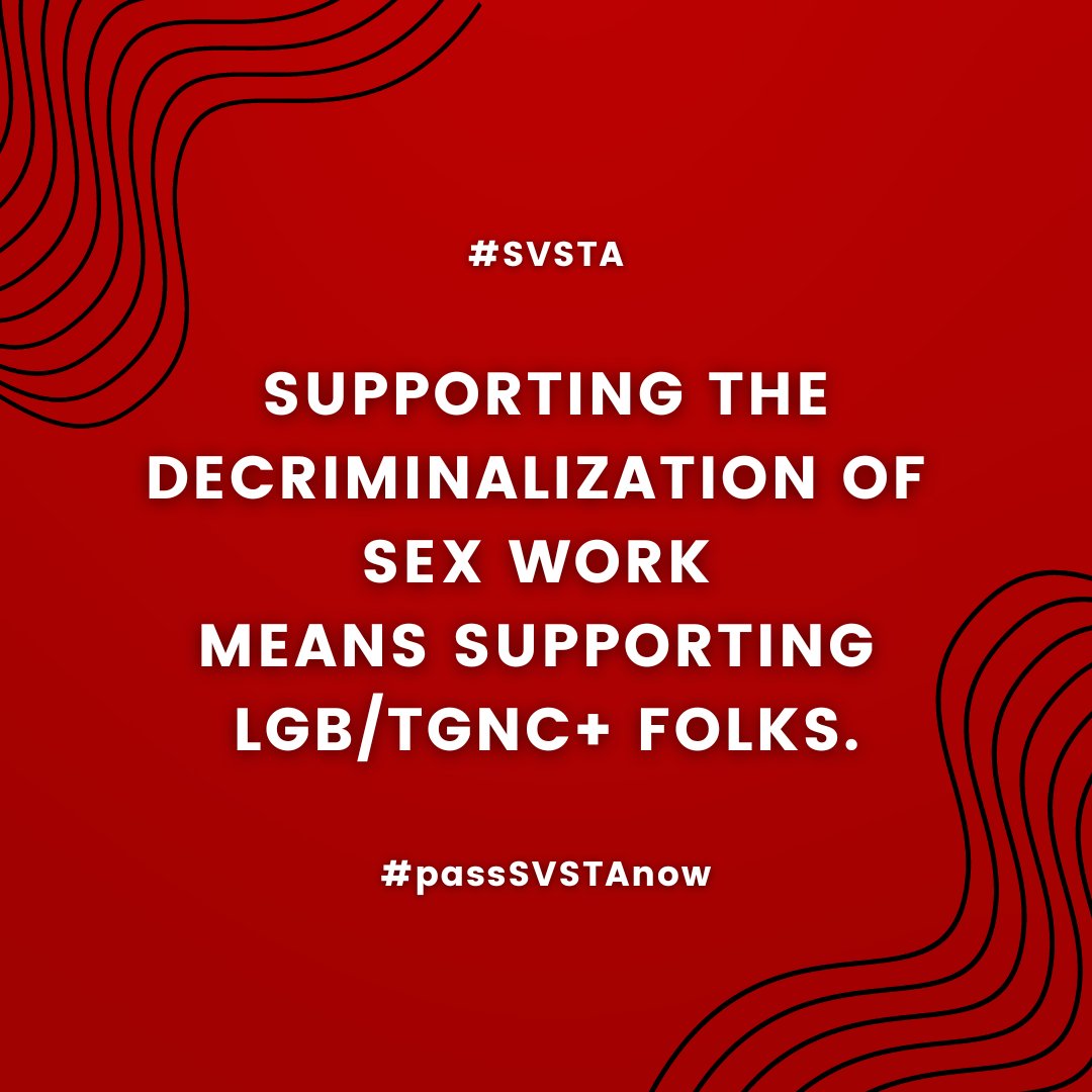 Today, we're in Albany calling on @GovKathyHochul & @AndreaSCousins to #DecrimSexWork & #passSVSTAnow. Comprehensive Decriminalization is the best way to reduce coercion & violence in the sex trade & enable workers to use harm reduction & safety tools. #NewYork #LGBTQ @NCLRights