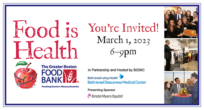 We're a proud sponsor of #FoodisHealth, a conversation around hunger, nutrition, & preventative health, to benefit @Gr8BosFoodBank. Learn how you can support this important work! bit.ly/3Y6OuEy