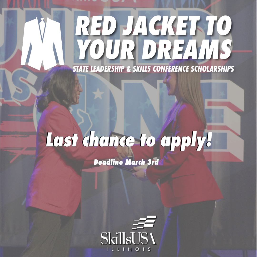 Last Chance to apply for the Red Jacket To Your Dreams Scholarships! Winners will be announced on March 6th. Scholarships will be issued as credits on conference invoices, students must be registered for SLSC to be eligible.

Apply now at bit.ly/SLSC23scholars…