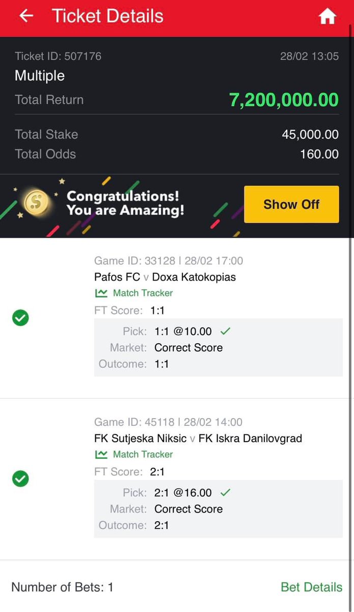 2oddto4odd1's tweet photo. DM if you interested in, drop ur WhatsApp number 100% sure and safe game https://t.co/w4gwUHrz4n