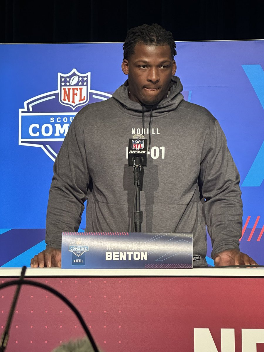 Wisconsin IDL Keeanu Benton is an extremely impressive kid. Talked about how his background as a wrestler translates to the football field.

“Hands, hips, feet, it’s 1-1 on the mat — just like in the trenches.”