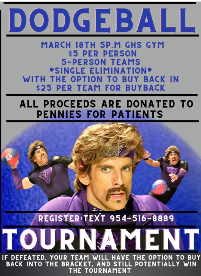 🤾‍♀️🤾‍♂️
BUYBACK DODGEBALL!!  Great idea from 2nd period.. Reserve your team's spot ASAP!