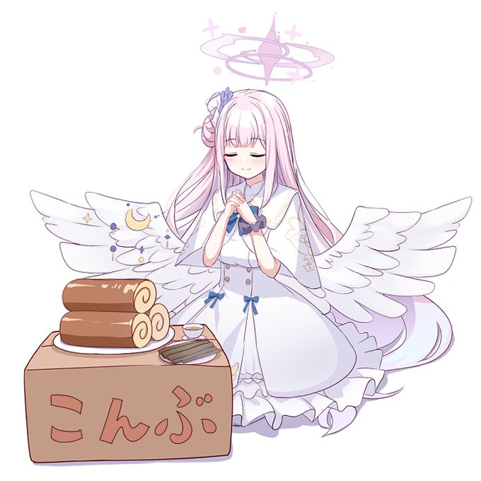 ナギサちゃんを呼ぶために祈るミカ#ブルアカ 