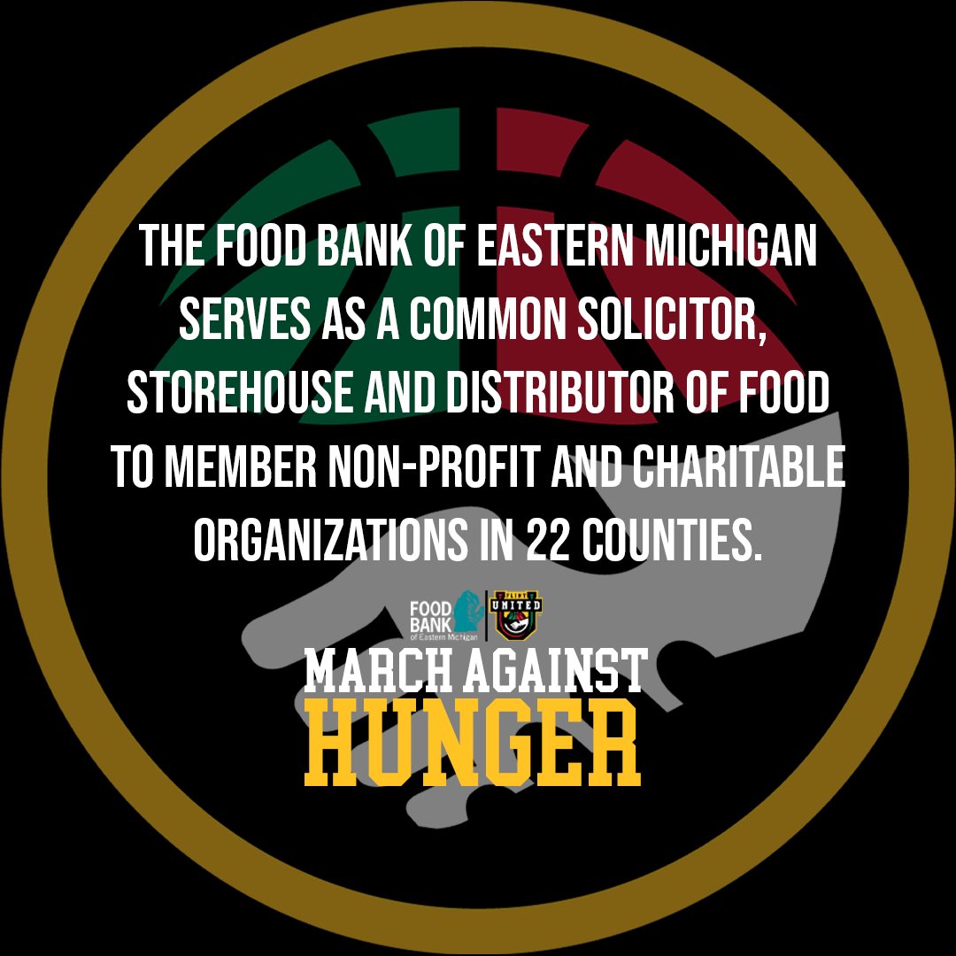 flint_united's tweet photo. Excited to support the Food Bank of Eastern Michigan during the #MarchAgainstHunger campaign.
____
#weunite #flintunited #thebasketballleague #flintmichigan #sportsbiz https://t.co/ESfoaktVii