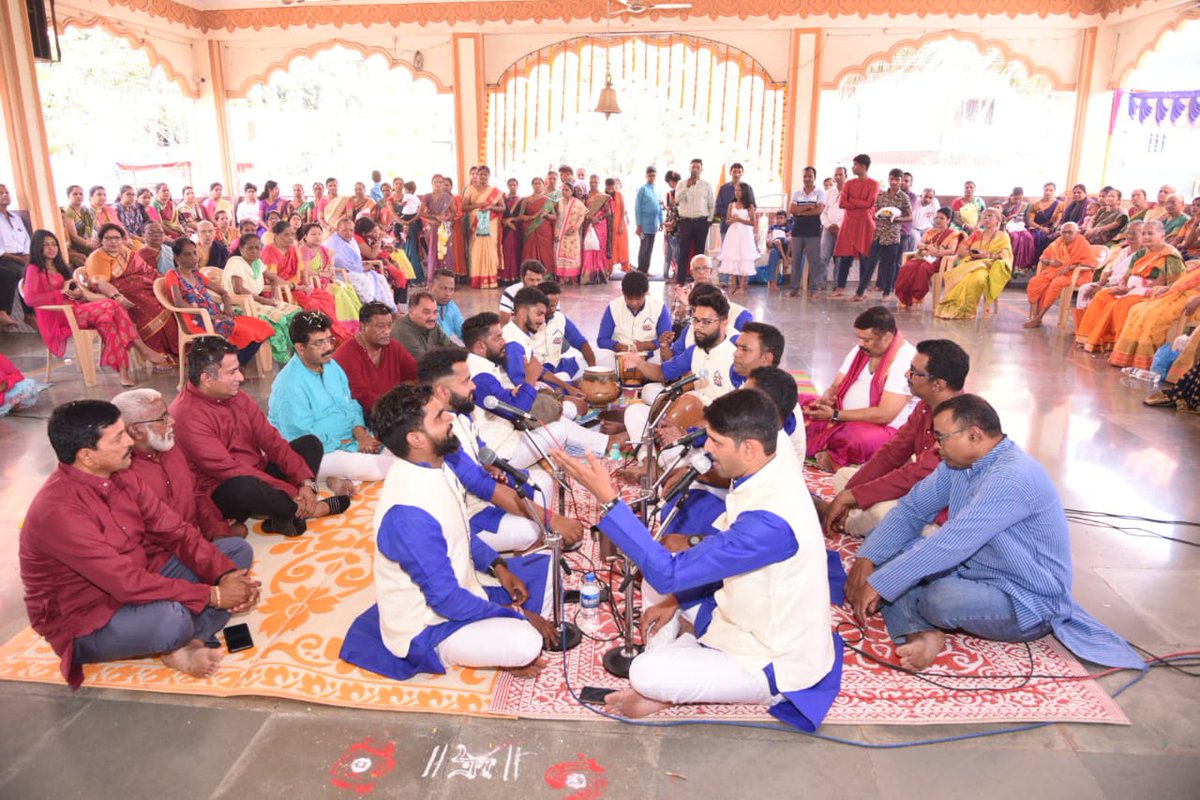 ShetSadanand's tweet photo. Attended the Vardhapan Din of Ram Sita Temple at Ram Nagar, Betim along with Saligao MLA Kedar Naik, and others. https://t.co/M8ktSPV5aQ