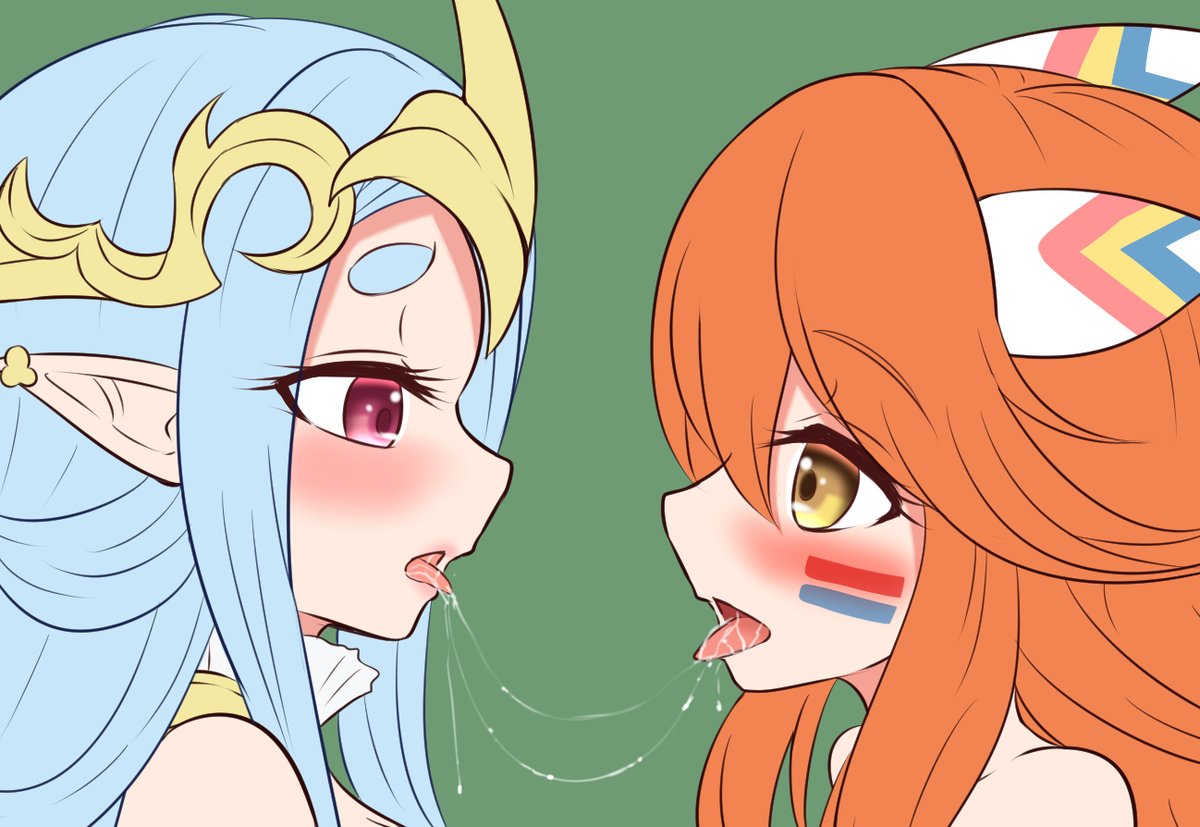 進捗…
百合ってなんだろ…と考えながら描いてます 