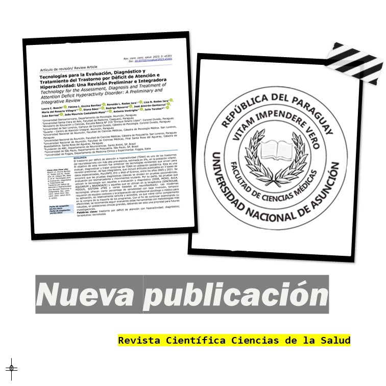 ¡Nueva publicación! El trastorno por déficit de atención e hiperactividad (TDAH) es uno de los trastornos del neurodesarrollo con más alta prevalencia, estimada en 5%, en la población infantil.
