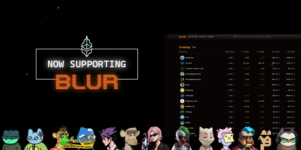 RT to WIN 0.1 ETH🔷
Now supporting BLUR points farmer with a safe mode smart enough to improve your offers for maximum profitability.