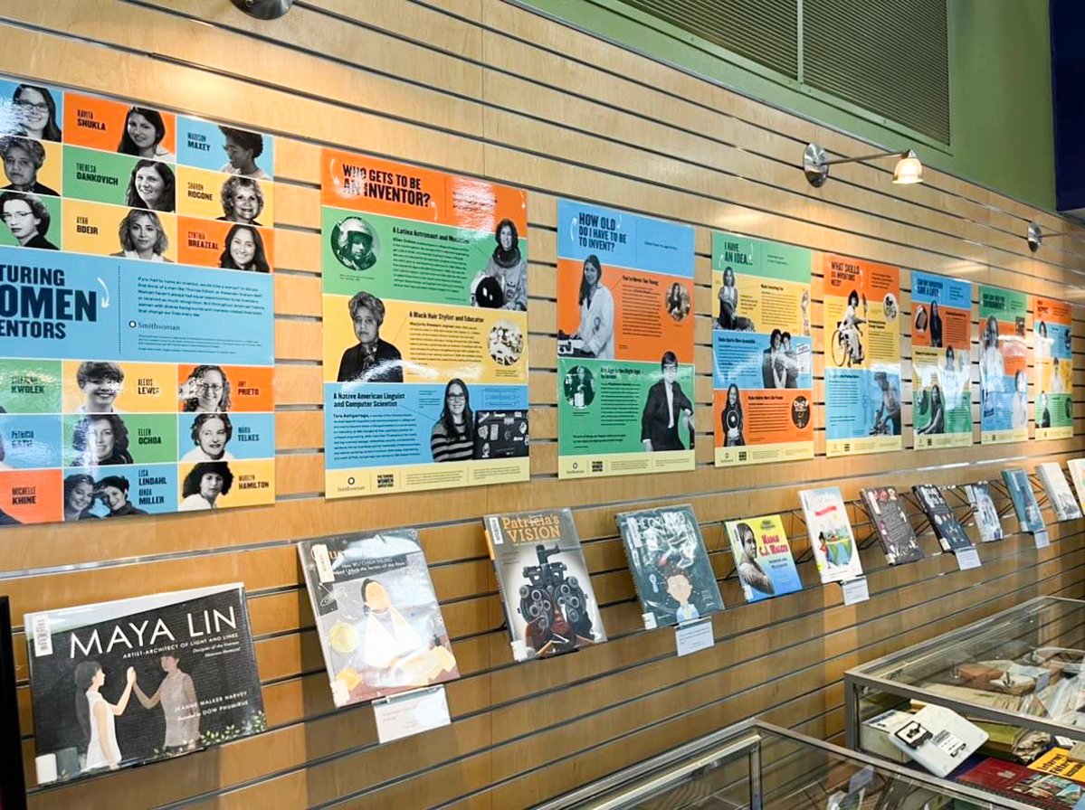 Enid Public Library (@plegc) on Twitter photo We're celebrating #WomensHistoryMonth with the poster exhibit, #PicturingWomenInventors, from <a href="/sitesExhibits/">SITravelingExhibits</a> and <a href="/SI_Invention/">Lemelson Center</a>! Visit the library to learn about the inventions of 19 American women. Learn more: bit.ly/3IDKyF6 We're celebrating #WomensHistoryMonth with the poster exhibit, #PicturingWomenInventors, from <a href="/sitesExhibits/">SITravelingExhibits</a> and <a href="/SI_Invention/">Lemelson Center</a>! Visit the library to learn about the inventions of 19 American women. Learn more: bit.ly/3IDKyF6